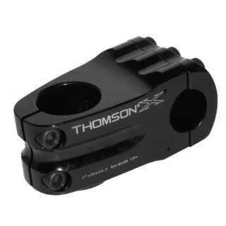 Thomson - A-Head Vorbau Thomson Elite BMX  schwarz 1-1/8Zoll x 0° x 50mm x 22,2 mm Lenkerkl.