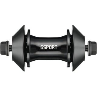 G-Sport Nabe Roloway 36H vorne 9.5mm Achse, schwarz