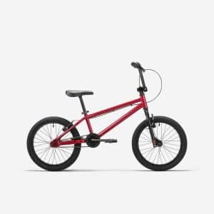 BTWIN BMX 18 Zoll Wipe 500 Kinder rot