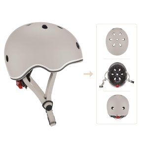 GLOBBER GLOBBER HELM GO-UP LIGHTS Gr. XXS/XS 45-51 taupe