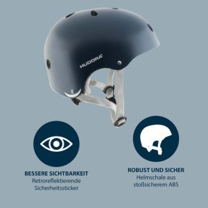 Hudora Hudora Skate-Helm Nachtblau S (51-55) - Sicher und Bequem