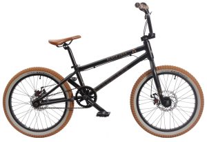 KHEBIKES BMX Fahrrad Alu BLACK JACK DISC AL schwarz 20 Zoll 10kg