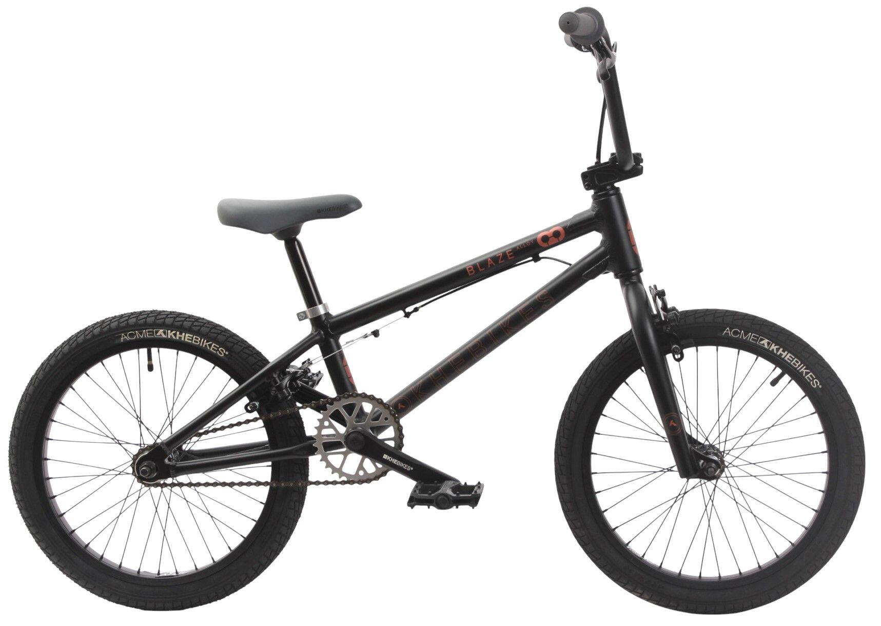 KHEBIKES BMX Fahrrad Alu Kinder BLAZE AL schwarz 18 Zoll 9