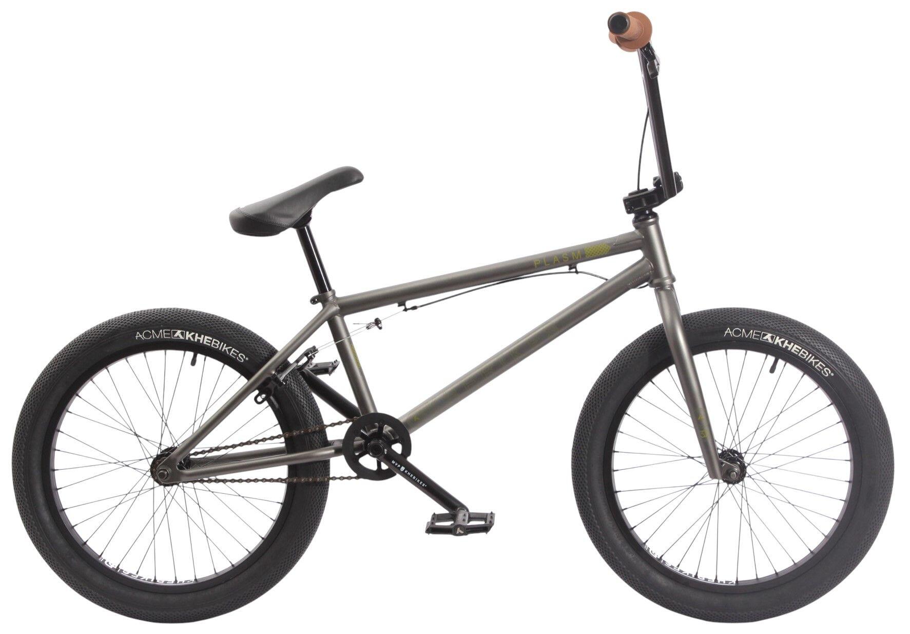 KHEBIKES BMX Fahrrad Erwachsene PLASM XL anthrazit 20 Zoll 10