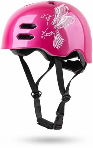 PROMETHEUS BICYCLES Fahrradhelm für Kinder ab 6 bis 10 Jahre Größe S 53-55 cm Helm mit Drehring