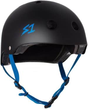 S-ONE S-ONE Lifer Helm Schwarz Matt Cyan Träger M