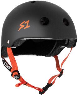 S-ONE S-ONE Lifer Helm Schwarz Matt Orange Träger L