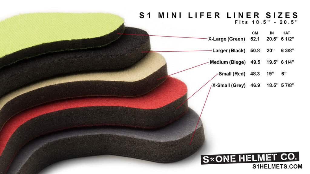 S-ONE Schutz | S-One Sizing Liners Lifer Kit | S-Eins