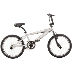 TONAR Tornado Freestyle 20 Zoll BMX Silber – V-Bremsen
