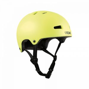 TSG TSG Nipper Mini Solid Satin Acid Yellow Helm JXXS/XS