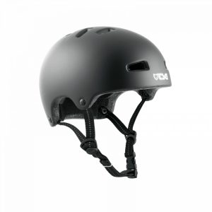 TSG TSG Nipper Mini Solid Satin Black Helm JXXS/XS