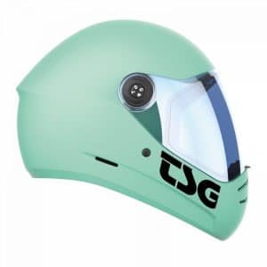 TSG TSG Pass 2.0 Helm (+Visier) S Mint Satin