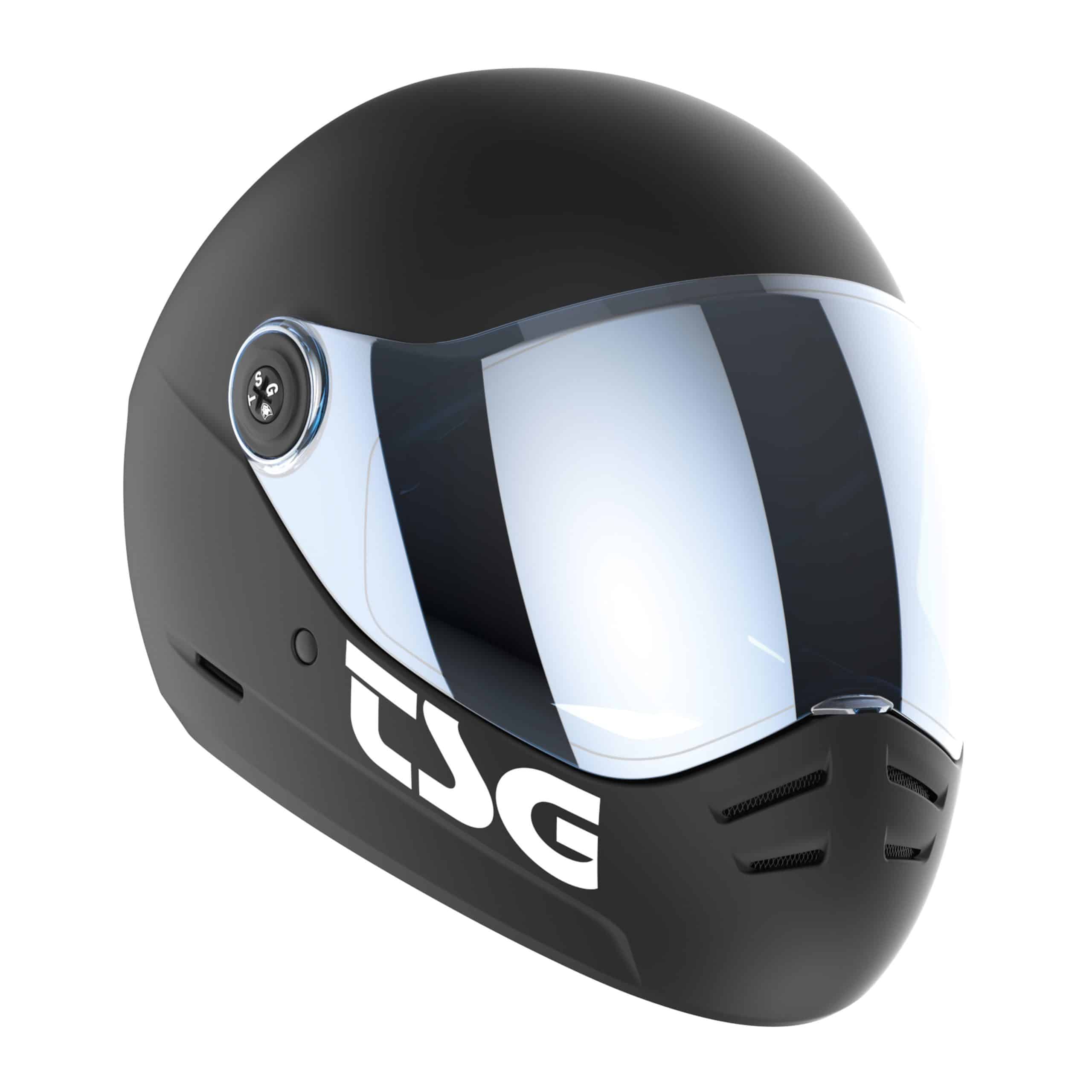 TSG TSG Pass 2.0 Solid Satin Black Helm L