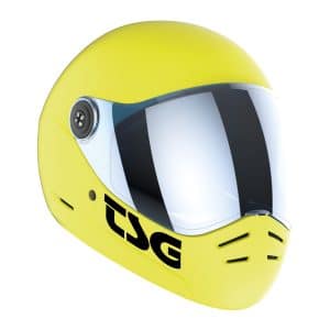 TSG TSG Pass 2.0 Vollfarbschutz (+ Bonusvisier) Satin Acid Yellow M 79014-40-178