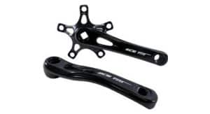 ice fast rooky bmx vierkant kurbelgarnitur schwarz