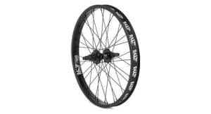 rant bmx freestyle party auf v2 hinten cassette wheel black 2018